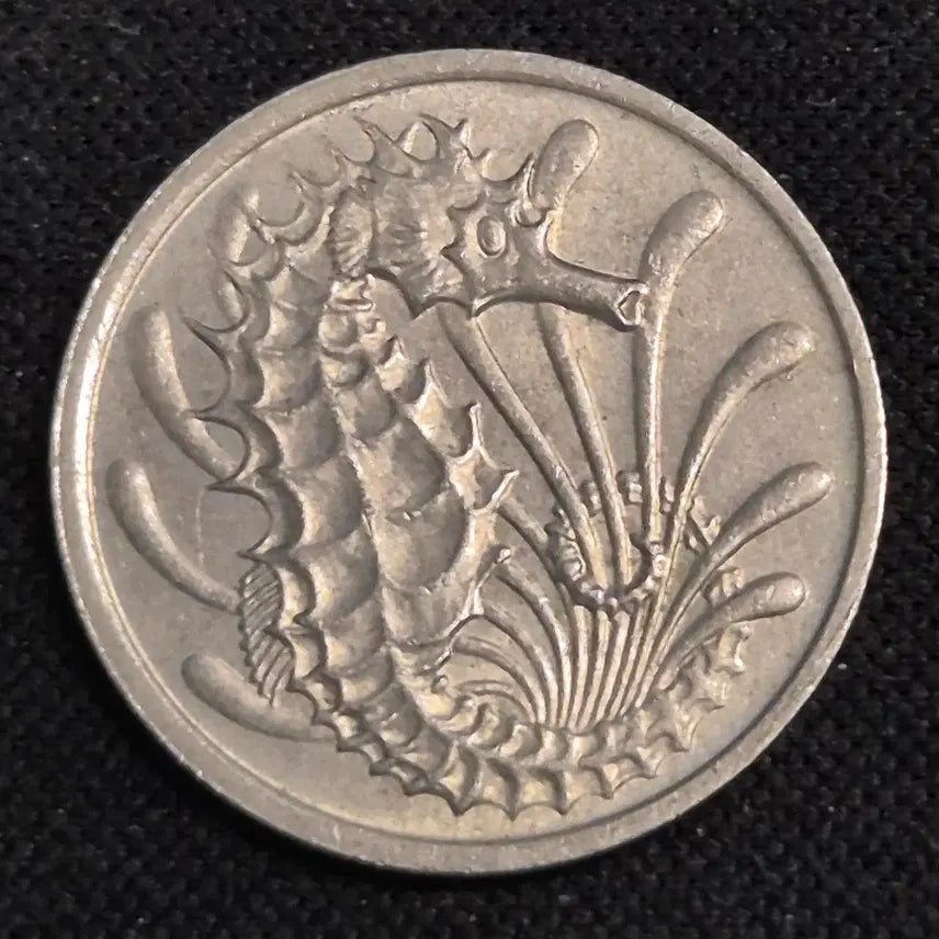 [BUNJANG] 1976 Singapore 10 Cent Coin / 1976년 싱가포르 10센트 동전 [EP. 3432]
