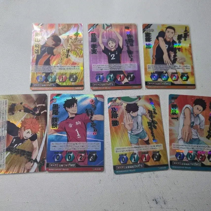 [BUNJANG] Haikyuu!! Karasuno High Karuta Card Part 3 / (가격 다름) 하이큐 바보카 3탄