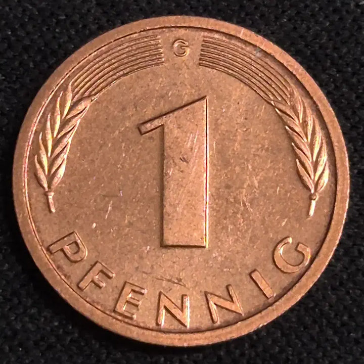 [BUNJANG] 1999 German 1 Pfennig Coin / 1999년 독일 1페니히 동전 [EP. 3437]