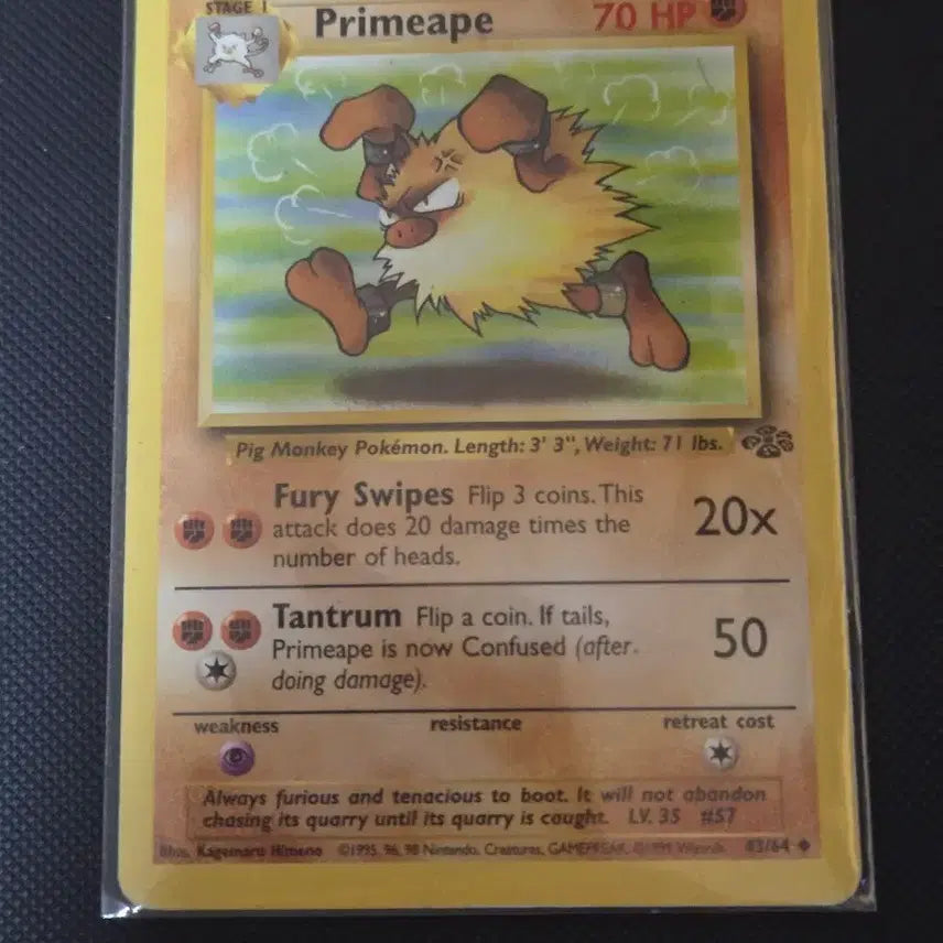 [BUNJANG] Pokemon TCG 1st Edition Base Set Rare (English) / 포켓몬카드 프라임에이 1세대 레어 (영문판)