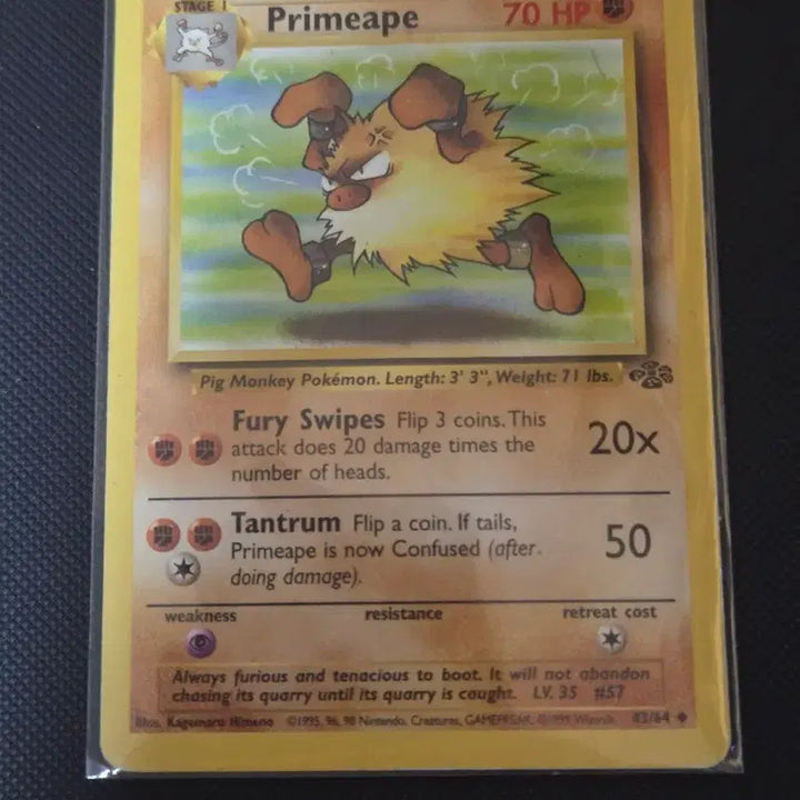 [BUNJANG] Pokemon TCG 1st Edition Base Set Rare (English) / 포켓몬카드 프라임에이 1세대 레어 (영문판)