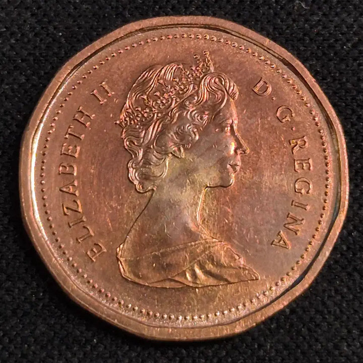 [BUNJANG] 1986 Canada 1 Cent Coin / 1986년 캐나다 1센트 동전[EP. 3440]