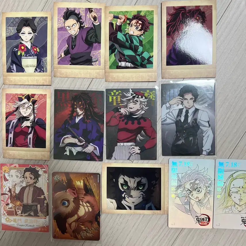 [BUNJANG] Demon Slayer Character Card Bundle Set / 귀멸의 칼날 카드 일괄 판매
