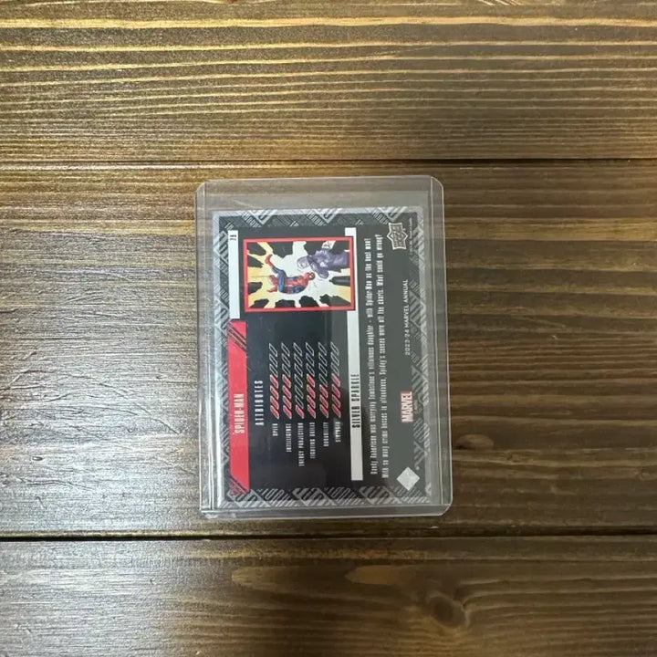 [BUNJANG] Upper Deck Marvel Annual Spider-Man Silver Sparkle Card 2023-24 / 2023-24 어퍼덱 마블 애뉴얼 스파이더맨 실버 스파클