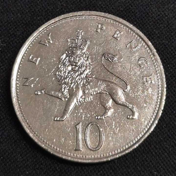 [BUNJANG] 1969 United Kingdom 10 Pence Coin / 1969년 영국 10펜스 동전 [EP. 3447]