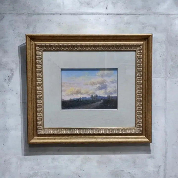 [BUNJANG] Flemish Evening Landscape Oil Painting / 플랑드르의 저녁풍경유화
