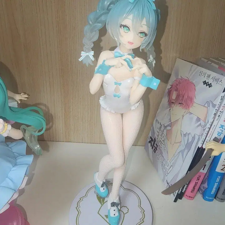 [BUNJANG] Luludo Hatsune Miku White Bunny Girl Figure / 루루도 하츠네미쿠 화이트 바니걸 피규어