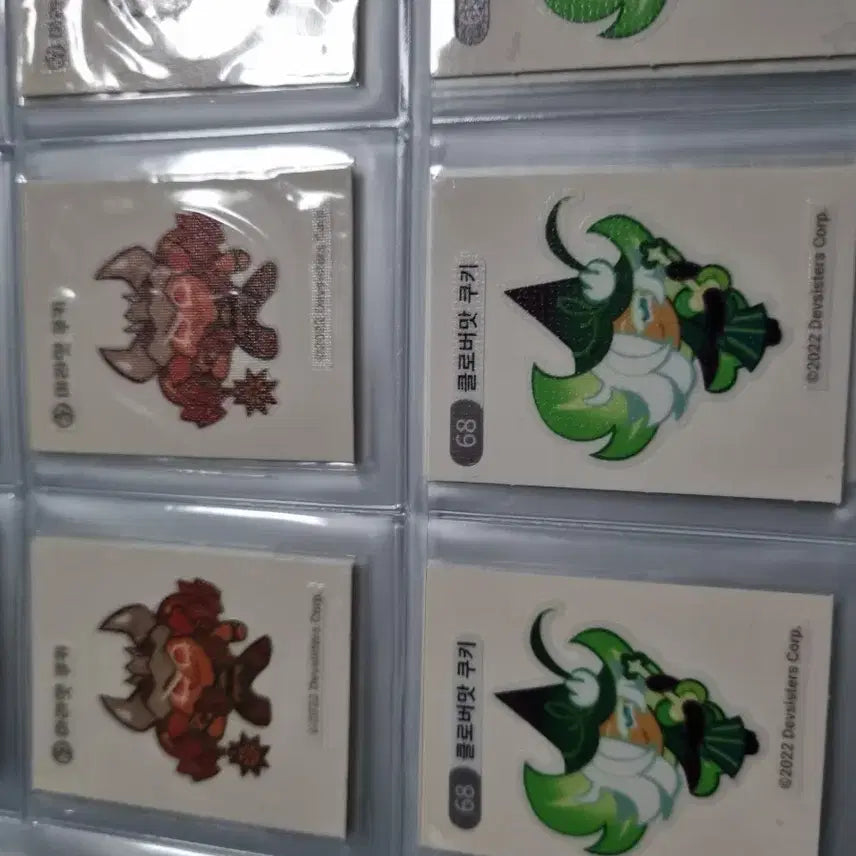 [SOLD OUT] 쿠키런 띠부씰 풀세트 3개 (1탄~4탄), 기타 굿즈