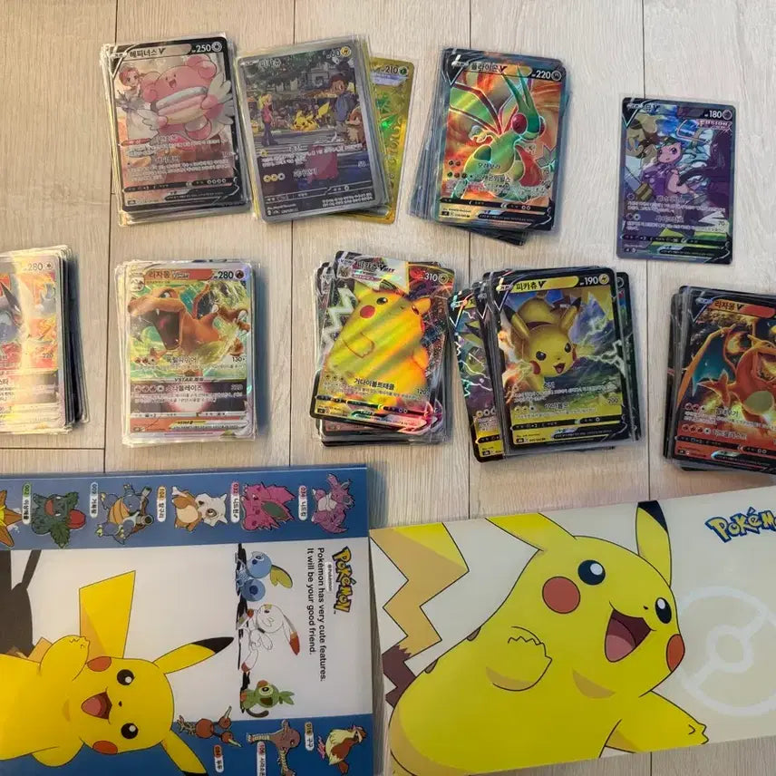 [BUNJANG] Pokemon Card Album - Popular Cards Included / 포켓몬카드 어렸을때부터 모았던 앨범(인기카드 다수,상태 매우 좋아요 급처