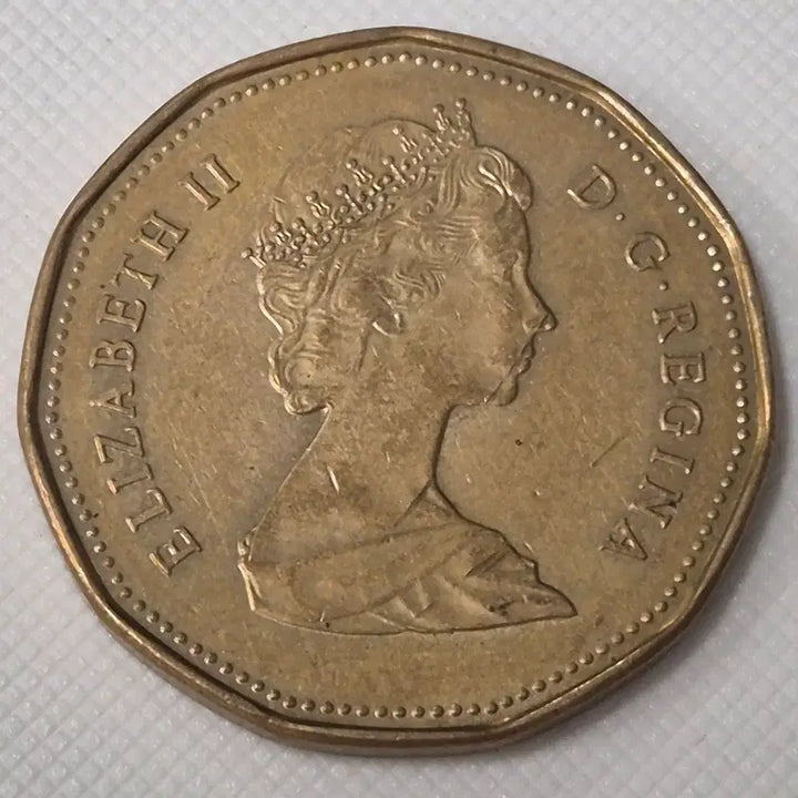 [BUNJANG] 1988 Canadian Dollar Coin / 1988년 캐나다 달러 동전 zk-3858