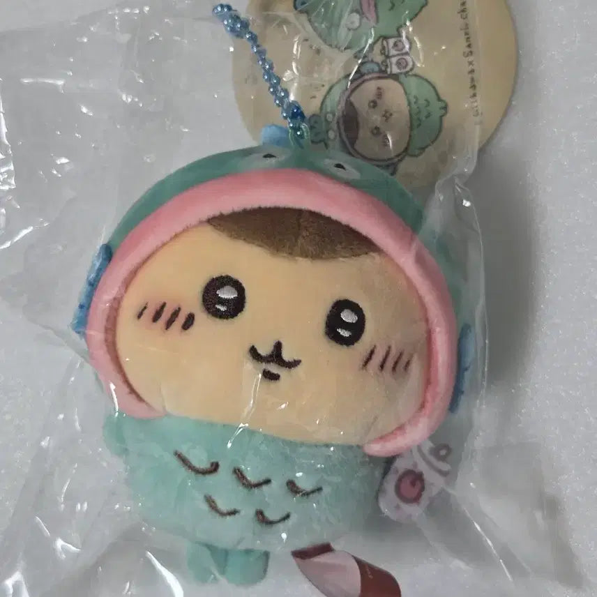 [BUNJANG] Chiikawa x Sanrio Collaboration Mascot - Hangyodon x Kurimanju / 치이카와 쿠리만쥬 한교동 치이카와 산리오 콜라보 마스코트