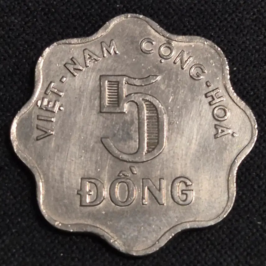 [BUNJANG] 1971 Vietnam 5 Dong Coin / [희귀] 1971년 베트남 5동 동전 [EP. 3449]