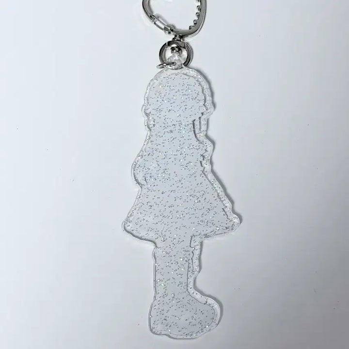 [BUNJANG] Hanoluno White Lolita Keyring / Hanoluno white lolita 키링 화이트롤리타