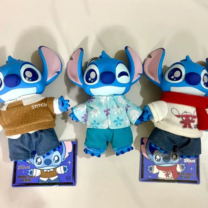 [BUNJANG] Top Toy Dress Up Stitch Figure Set / 탑토이 드레스업 스티치 피규어 3종 일괄