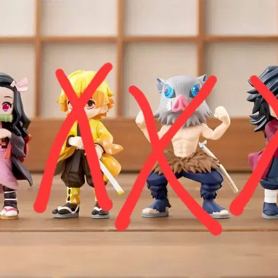 [BUNJANG] Demon Slayer: Kimetsu no Yaiba - All 6 Types Palverse Vol. 1 Figure Set / 전종 귀멸의 칼날  팔버스 1탄 피규어