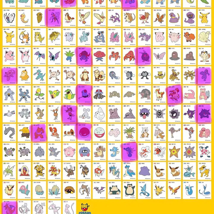 [BUNJANG] Pokemon Sticker Trade / 포켓몬 띠부씰 교환