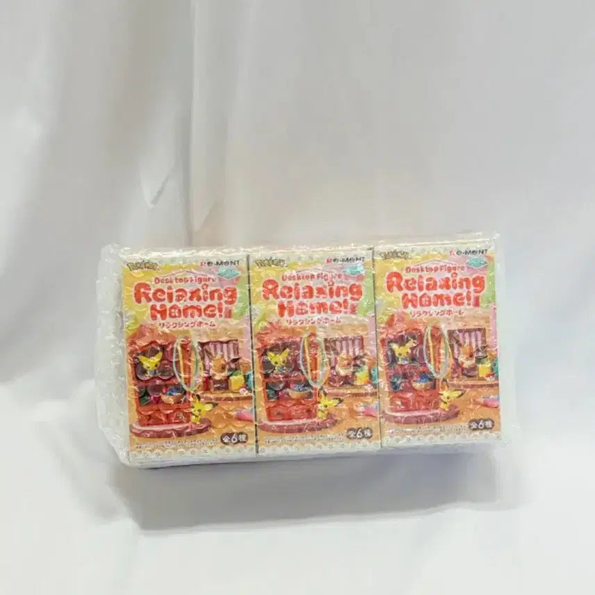 [BUNJANG] Re-ment Pokemon Desktop Figure Relaxing Home Bundle Set (3 pcs) / 리멘트 포켓몬 데스크탑 피규어 릴렉싱홈 3개 일괄