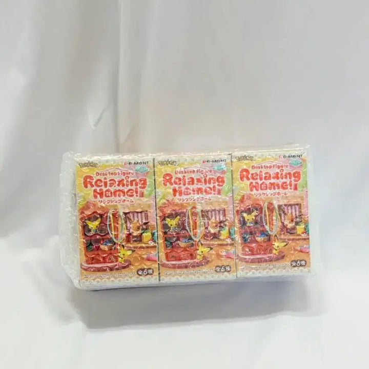 [BUNJANG] Re-ment Pokemon Desktop Figure Relaxing Home Bundle Set (3 pcs) / 리멘트 포켓몬 데스크탑 피규어 릴렉싱홈 3개 일괄