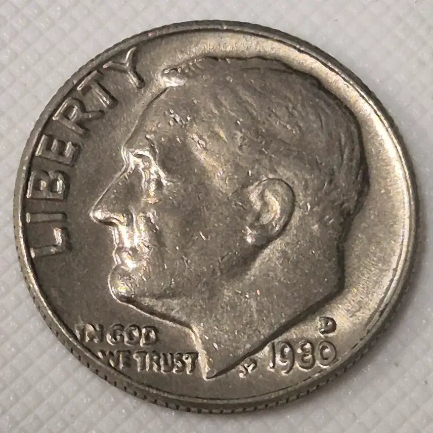 [BUNJANG] 1980 US Dime Coin / 1980년 미국 다임주화 zk-3881