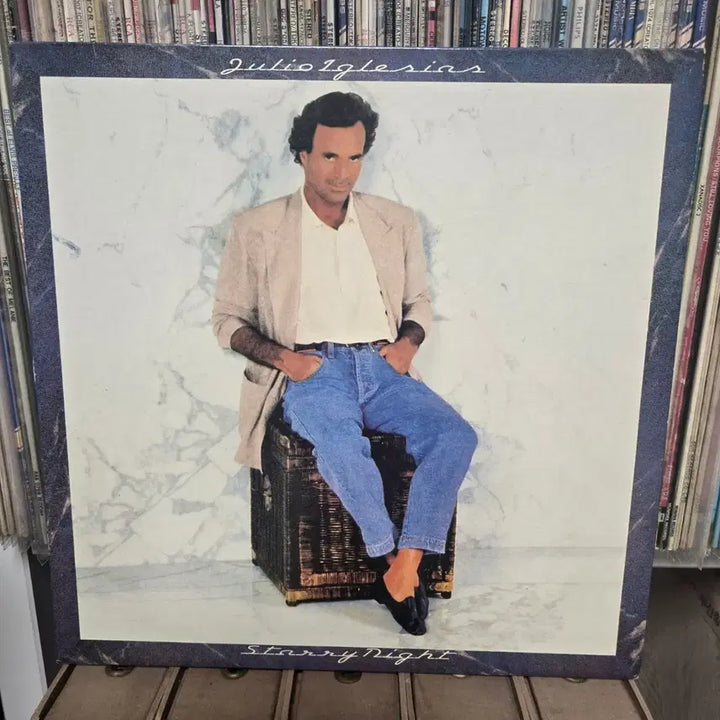 [BUNJANG] Julio Iglesias Starry Night LP Vinyl Record / 훌리오 이글레시아스 Starry Night LP판