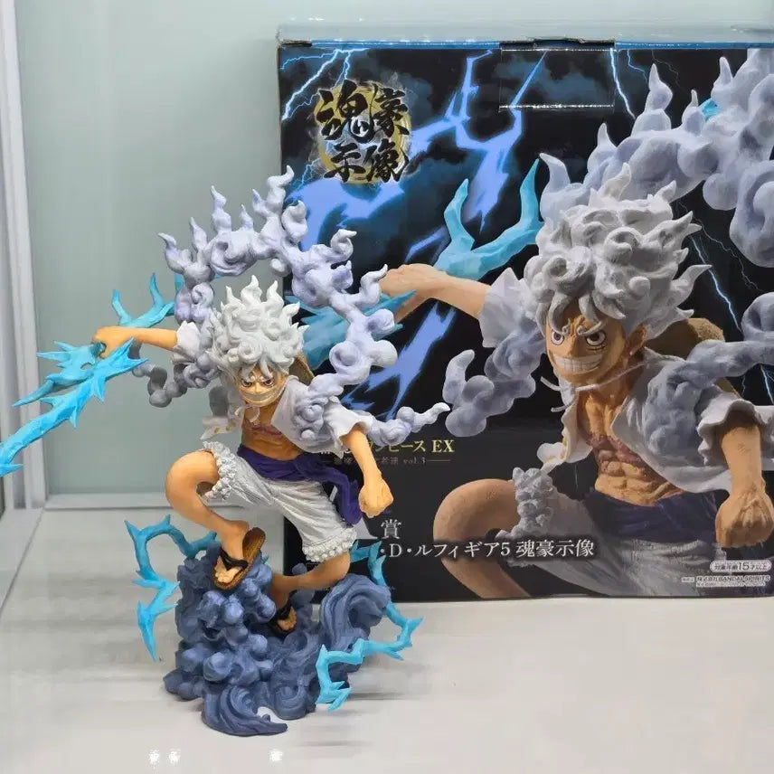 [BUNJANG] Ichiban Shoji "The One Who Embraces the Devil" Nika Luffy Figure (Display Item) / 제일복권 악마를품은자 니카 루피 개봉 전시품 판매