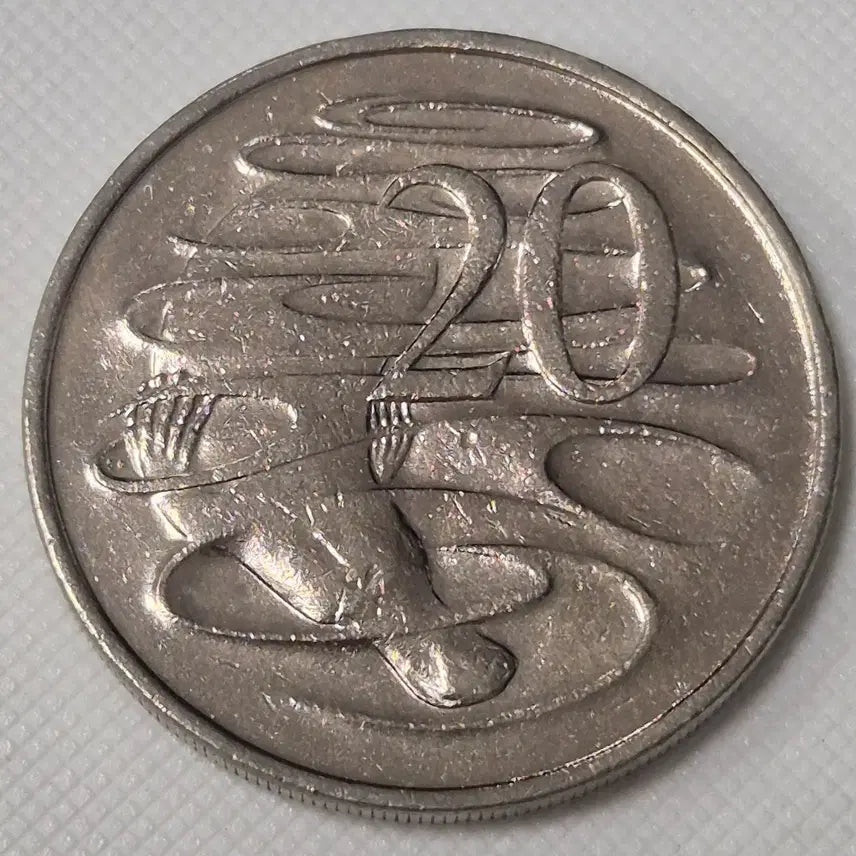 [BUNJANG] 1967 Australian 20 Cent Coin / 1967년 호주 20센트 동전 zk-3884