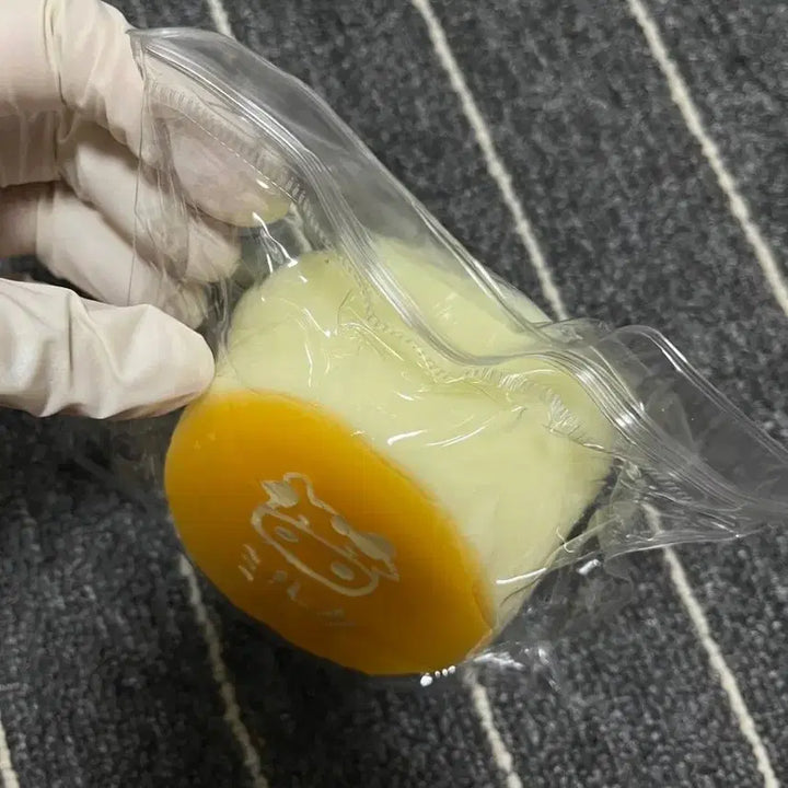 [BUNJANG] Sealed New Handmade Milky Pudding Squishy / 미개봉 새상품 우유푸딩말랑이 수제말랑이 슬랑이 말랑이