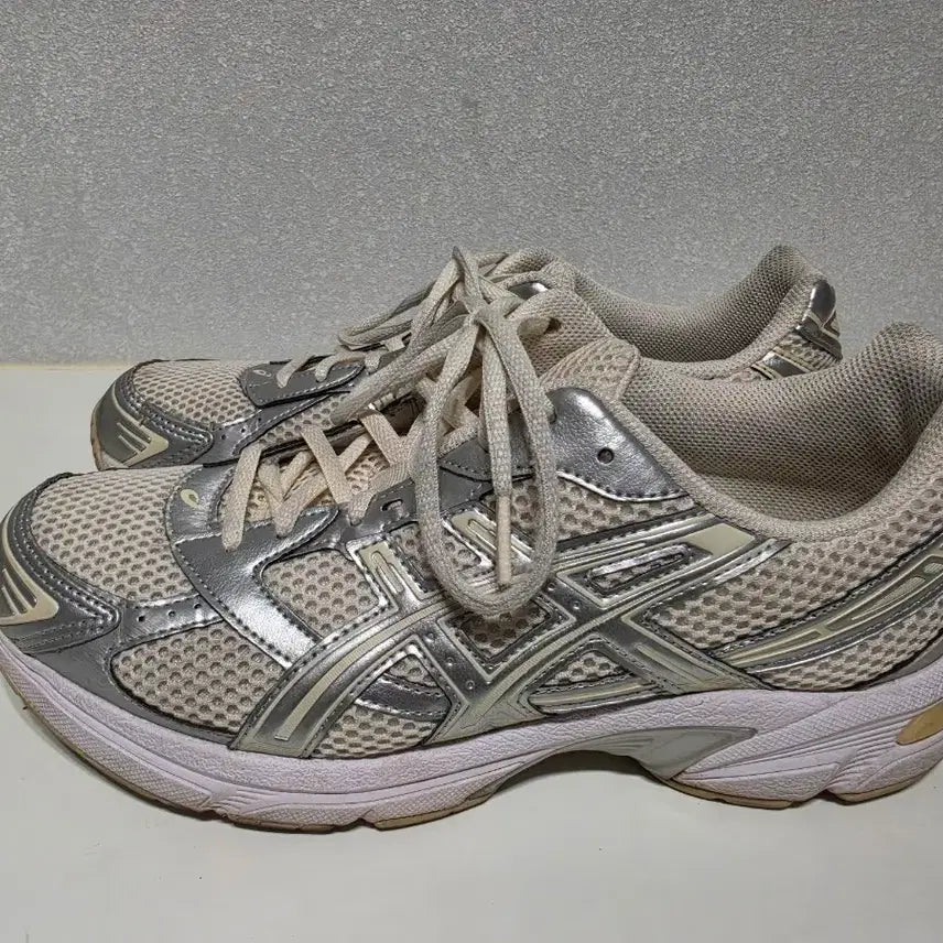 [BUNJANG] ASICS Gel 1130 Cream Pure Silver Sneakers (265) / 아식스 젤 1130 크림 퓨어 실버 (265)