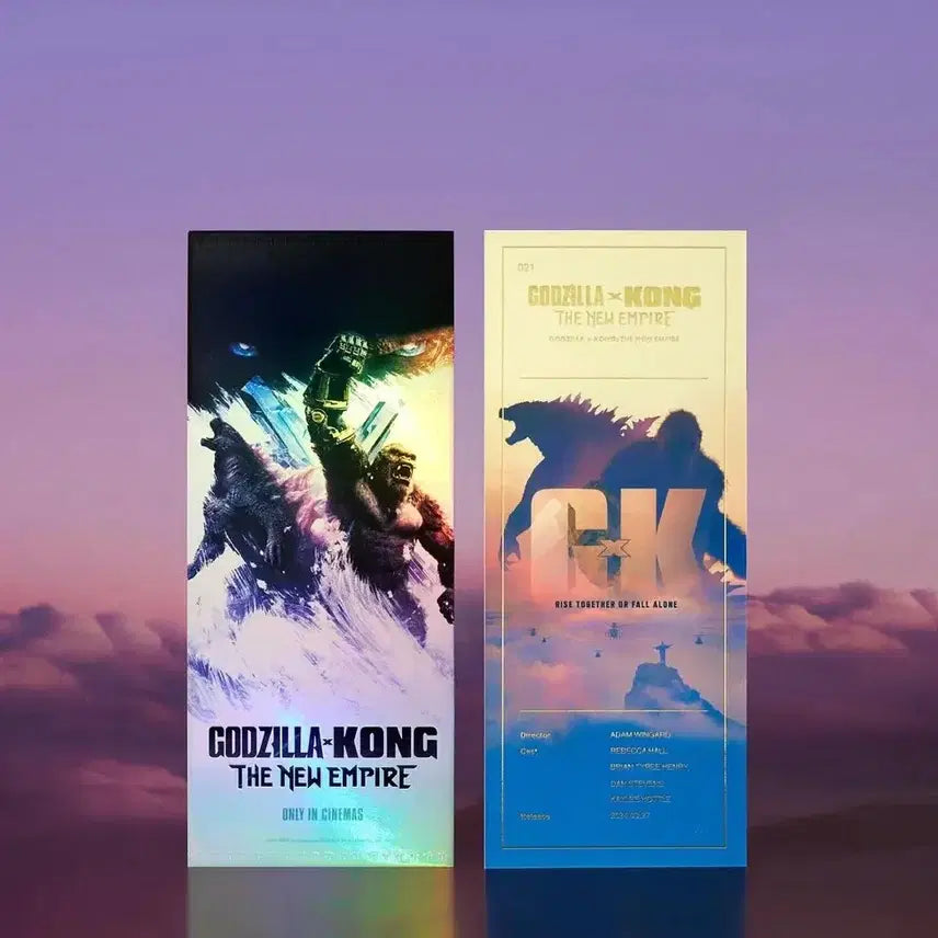 [BUNJANG] Godzilla vs. Kong New Empire Movie Goods Poster / [영화 굿즈] 고질라 콩 뉴엠파이어 TTT
