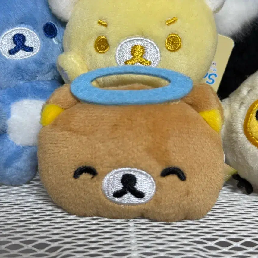 [BUNJANG] San-X Rilakkuma Emoji Angel Badge / 산엑스 리락쿠마 이모지 천사뱃지
