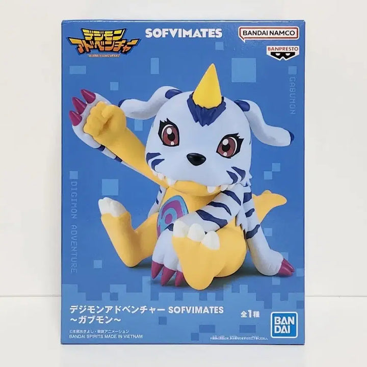 [BUNJANG] Banpresto Digimon Adventure Soft Sofubi Figure Puppetmon (Gabumon) / 반프레스토 디지몬 어드벤처 소프비 피규어 파피몬(가브몬)