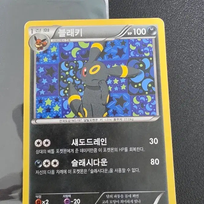 [BUNJANG] Pokemon Card 2080 Dentist Play Blaziken BW Promo / 포켓몬 카드 2080 치과놀이 블래키 bw 프로모