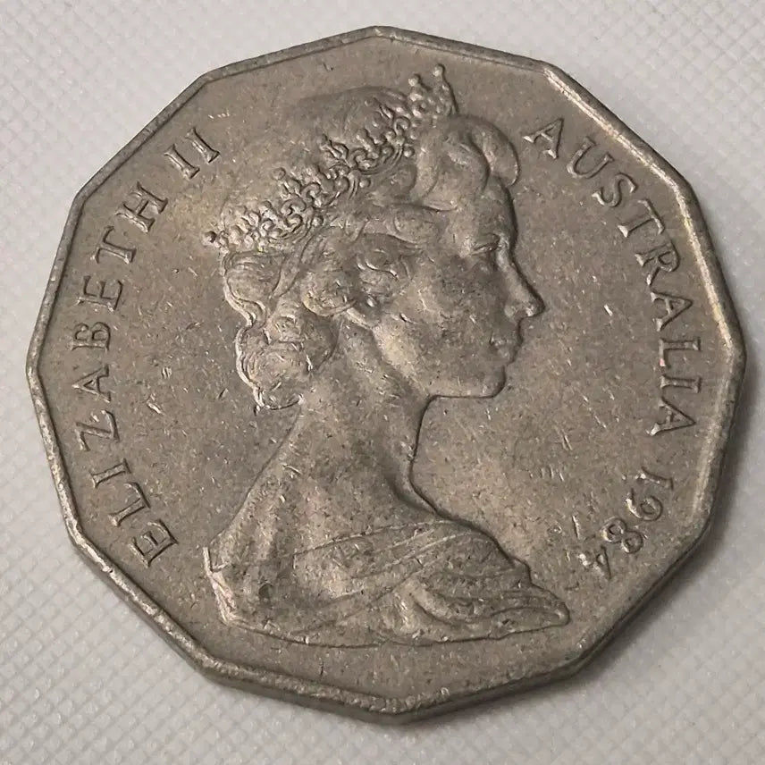 [BUNJANG] 1984 Australian 50 Cent Coin / 1984년 호주 50센트 동전 zk-3893