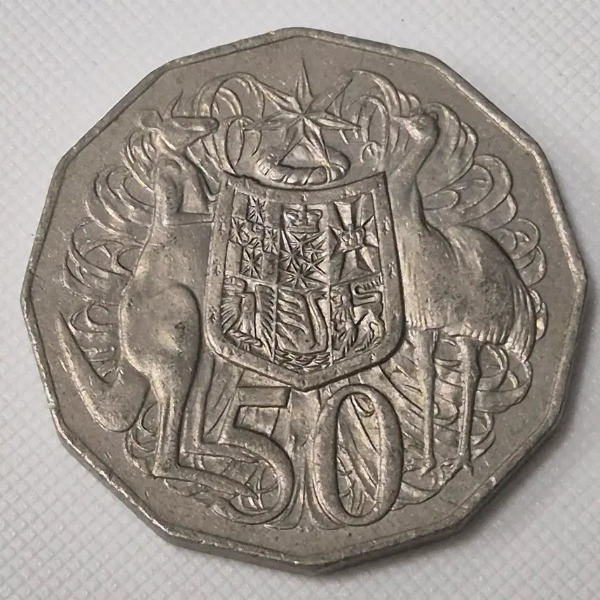 [BUNJANG] 1984 Australian 50 Cent Coin / 1984년 호주 50센트 동전 zk-3893