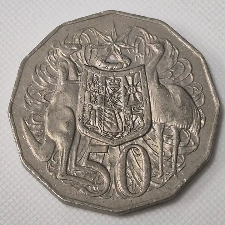 [BUNJANG] 1984 Australian 50 Cent Coin / 1984년 호주 50센트 동전 zk-3893