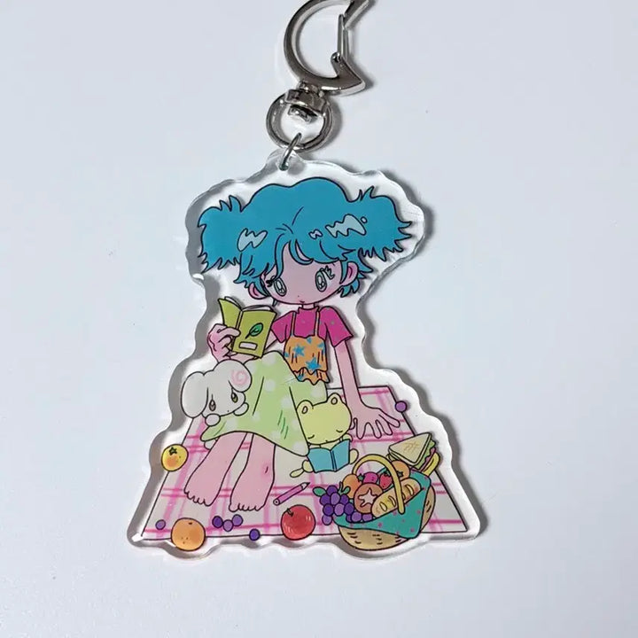 [BUNJANG] Sunonebird Double-Sided Keyring / Sunonebird 양면키링