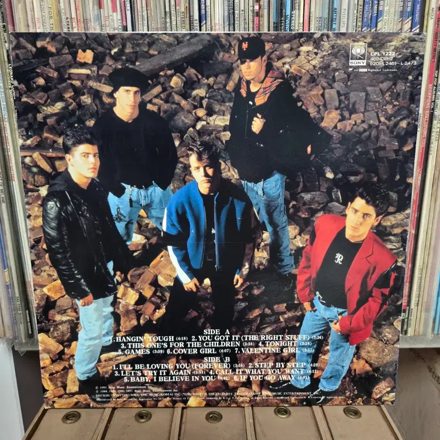 [BUNJANG] New Kids On The Block LP Vinyl Record / 뉴키즈온더블록 lp판