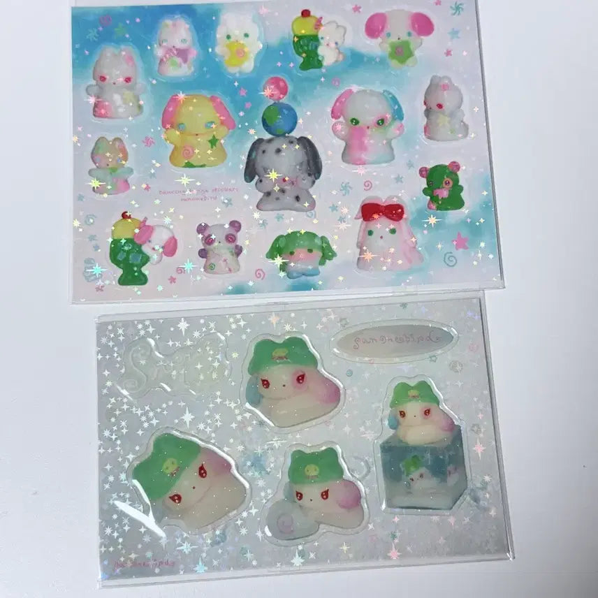 [BUNJANG] Sunonebird Sticker + Epoxy Sticker Set / Sunonebird 스티커 +에폭시 스티커세트
