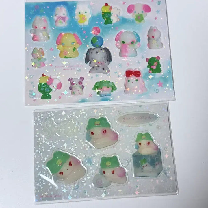[BUNJANG] Sunonebird Sticker + Epoxy Sticker Set / Sunonebird 스티커 +에폭시 스티커세트