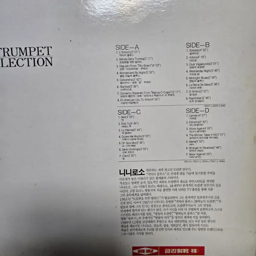 [BUNJANG] Nini Russo LP Record Set / 니니 루소 lp판 2장