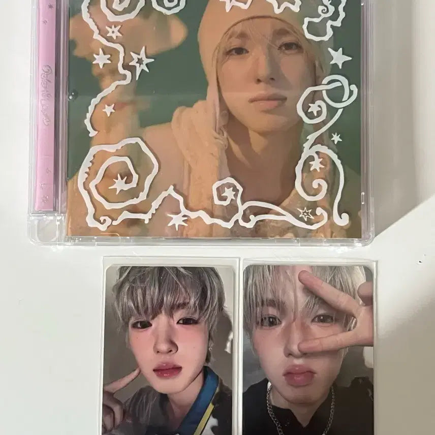 [BUNJANG] NCT WISH Sakurya Odd to Love Jewel (Sealed) + Smini (Unsealed) Bundle Set / 엔시티 위시 오드투러브 사쿠야 쥬얼 미개봉 트레카 포카 위드뮤 럭드 일괄