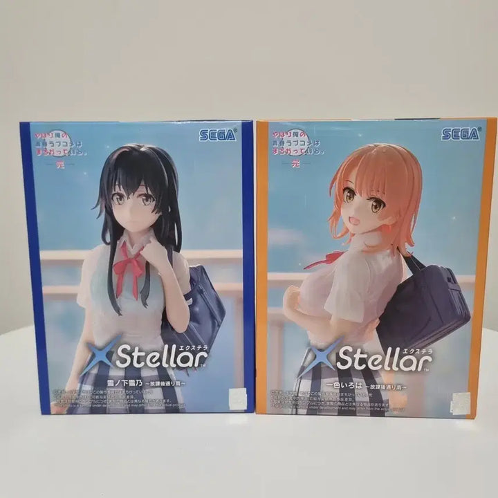[BUNJANG] Sega Asuna Yukino My Youth Romantic Comedy Is Wrong Unsealed Figure Set / [미개봉]세가 이로하 유키노 피규어 역시 내 청춘 러브코메디는 잘못됐다
