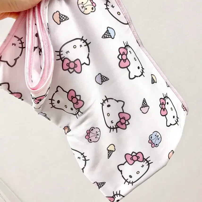 [BUNJANG] Sanrio Hello Kitty Cool Fabric Summer Knee Blanket 70x100cm / 일본정품 헬로키티 쿨원단 여름용 무릎담요 70x100cm