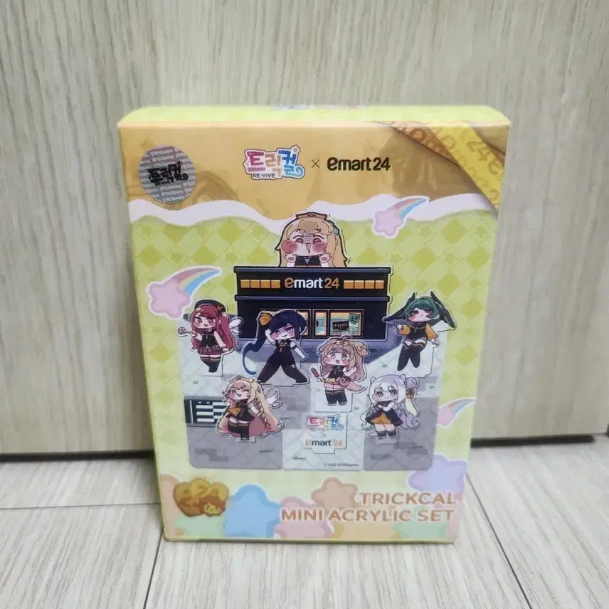 [BUNJANG] Trickle x E-mart24 Collaboration Acrylic Puzzle Set (Sealed) / 트릭컬 이마트24 콜라보 아크릴 퍼즐세트 미개봉