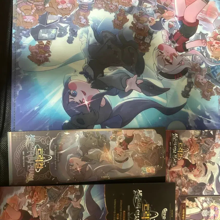 [BUNJANG] Trickal The Hyundai Daegu Collaboration Cafe Lenticular Card + Welcome Kit / 트릭컬 더현대 대구 콜라보카페 렌티큘러 카드+웰컴키트