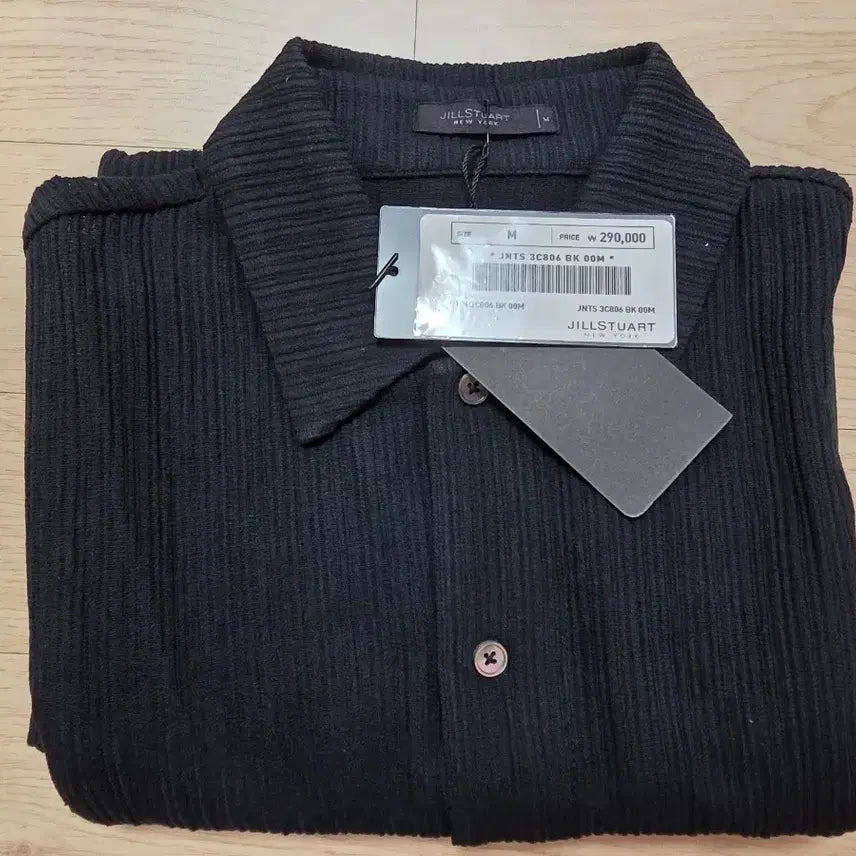 [BUNJANG] JILLSTUART NEW YORK Rib Texture Collar Knit (Size M) / 질스튜어트 뉴욕 립 텍스처 카라 니트 M 100-103 정가 29만원