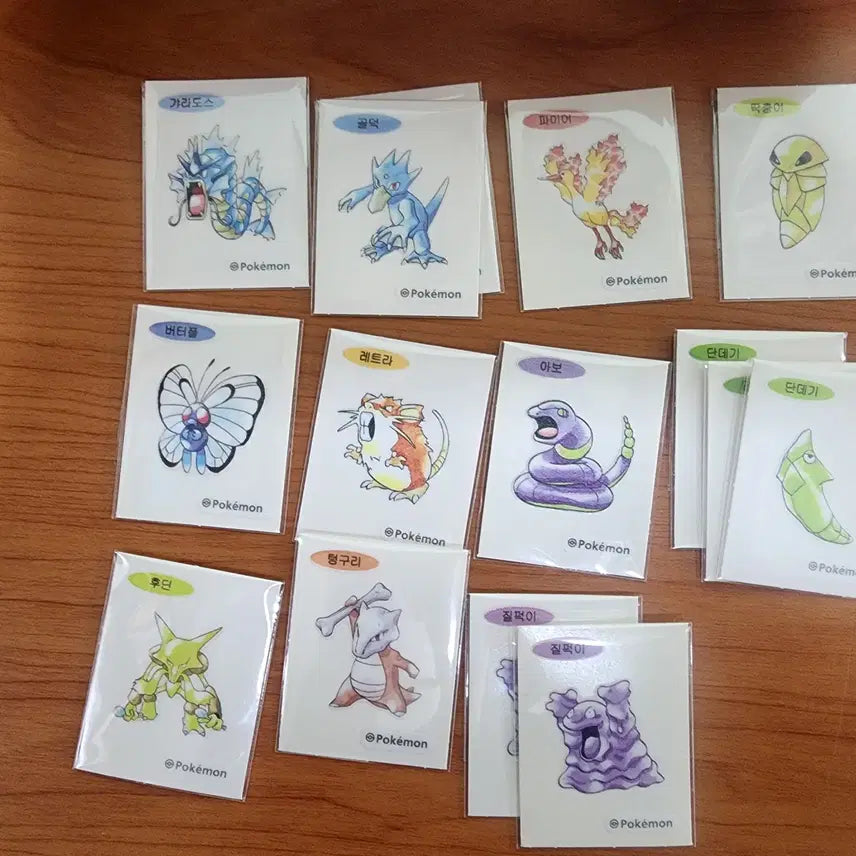 [BUNJANG] Pokemon TCG Stickers Swap/Sale / [교환/판매] 포켓몬 띠부씰 교환 또는 판매합니다.