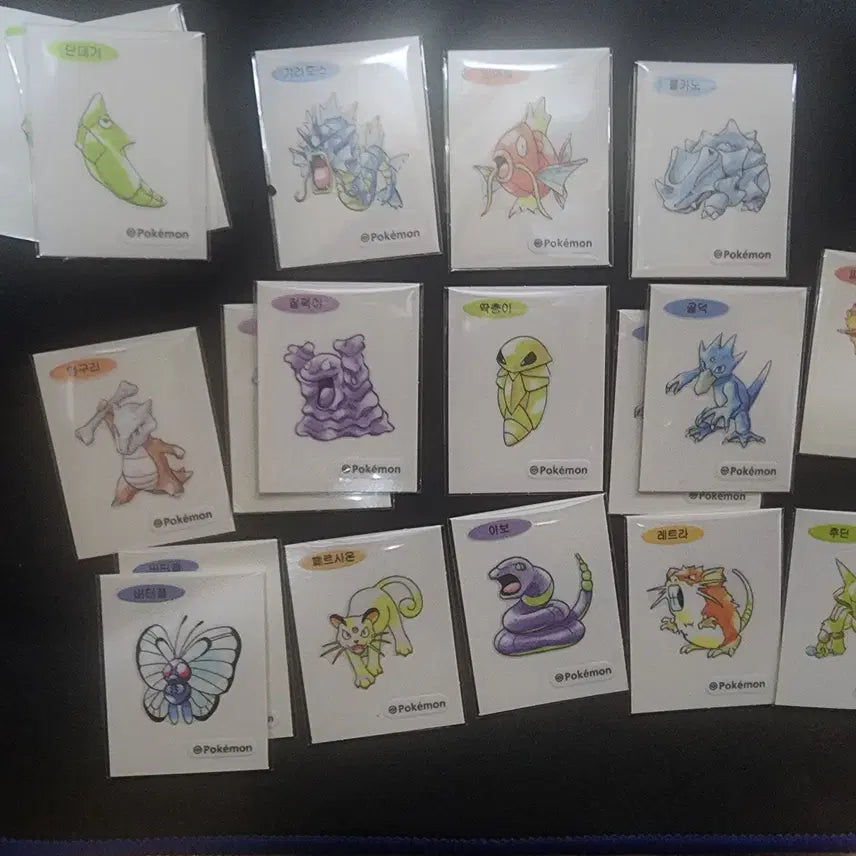 [BUNJANG] Pokemon TCG Stickers Swap/Sale / [교환/판매] 포켓몬 띠부씰 교환 또는 판매합니다.