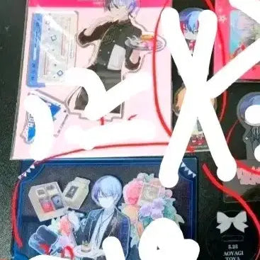 [BUNJANG] Project Sekai Aoyagi Toya Badge &amp; Acrylic Bundle Set / 일괄)프세카 프로세카 아오야기 토우야뱃지,아크릴