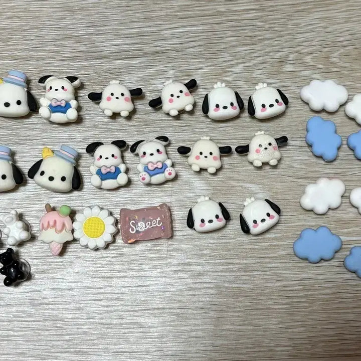 [BUNJANG] Crocs Pochacco Cloud Jibbitz Charm / 크록스 지비츠 포차코 구름